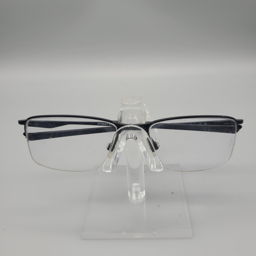 Oakley Socket 5.5 Polished Black Eyeglasses OX3218-0156 56-18 140 Mens Frames